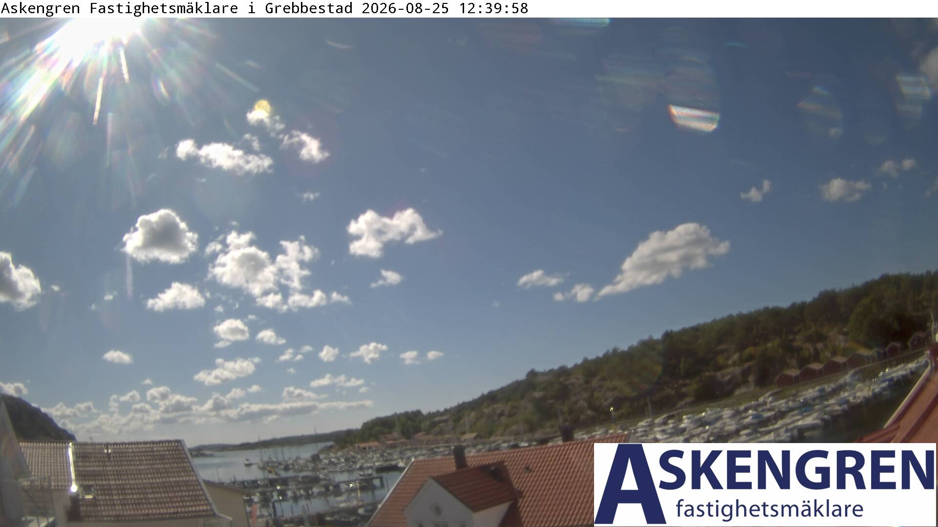 Webcam Grebbestad, Tanum, Bohuslän, Schweden